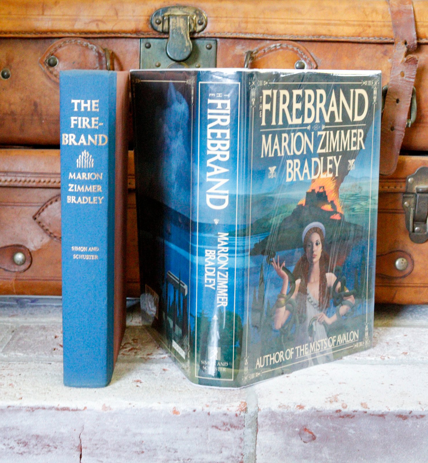 Firebrand hardcover and its jacket