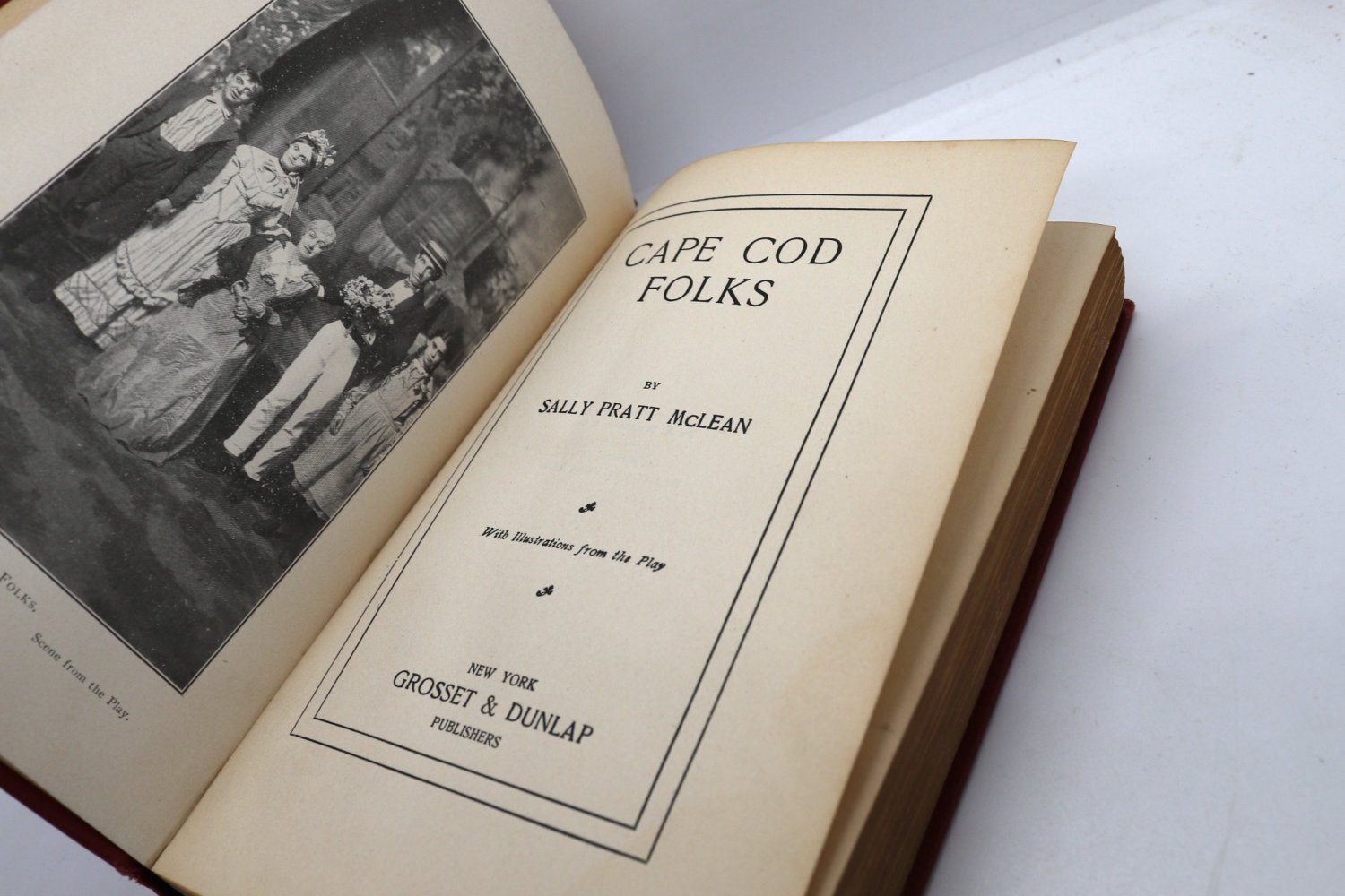 Sally Pratt McLean (Sarah Pratt McLean Greene) "Cape Cod Folks" Vintage Hardcover 1904 - Image 6