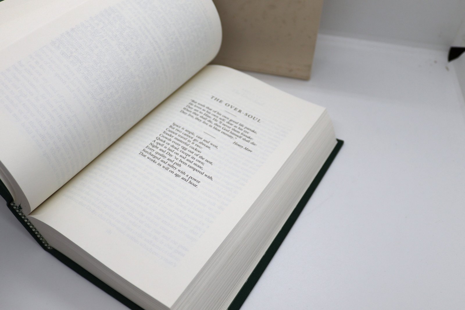 Ralph Waldo Emerson "Essays and Lectures" Vintage Hardcover 1983 - Image 8