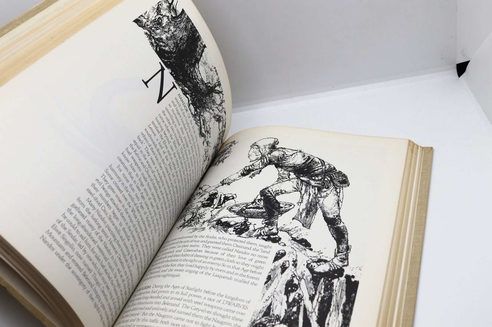 David Day "A Tolkien Bestiary" Vintage Hardcover 1979 - Image 13