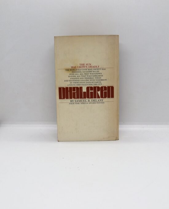 Dhalgren — Delany, Bantam Paperback 1979 printing
