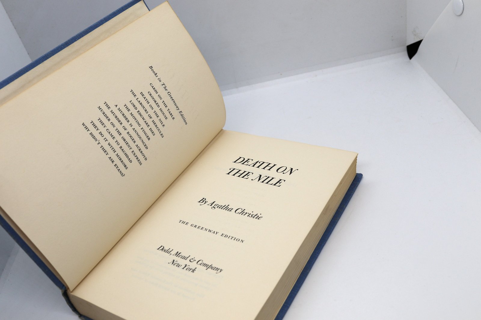 Death on the Nile - Hudson Fine Books