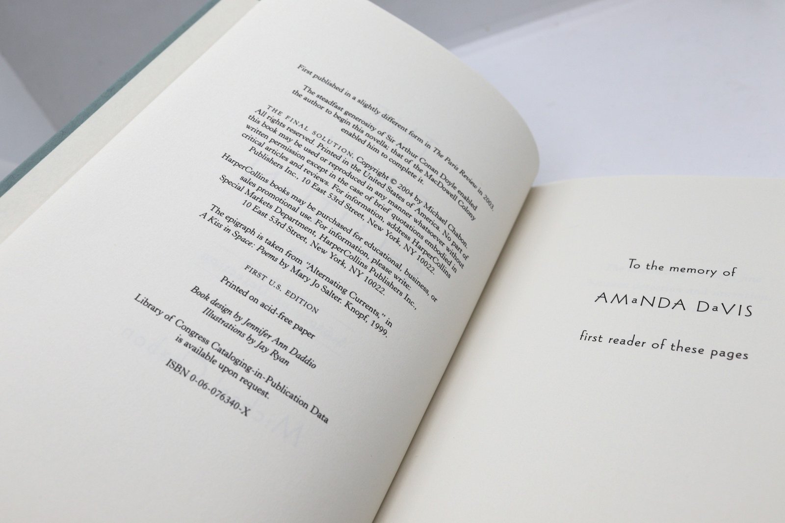 The Final Solution - Hudson Fine Books