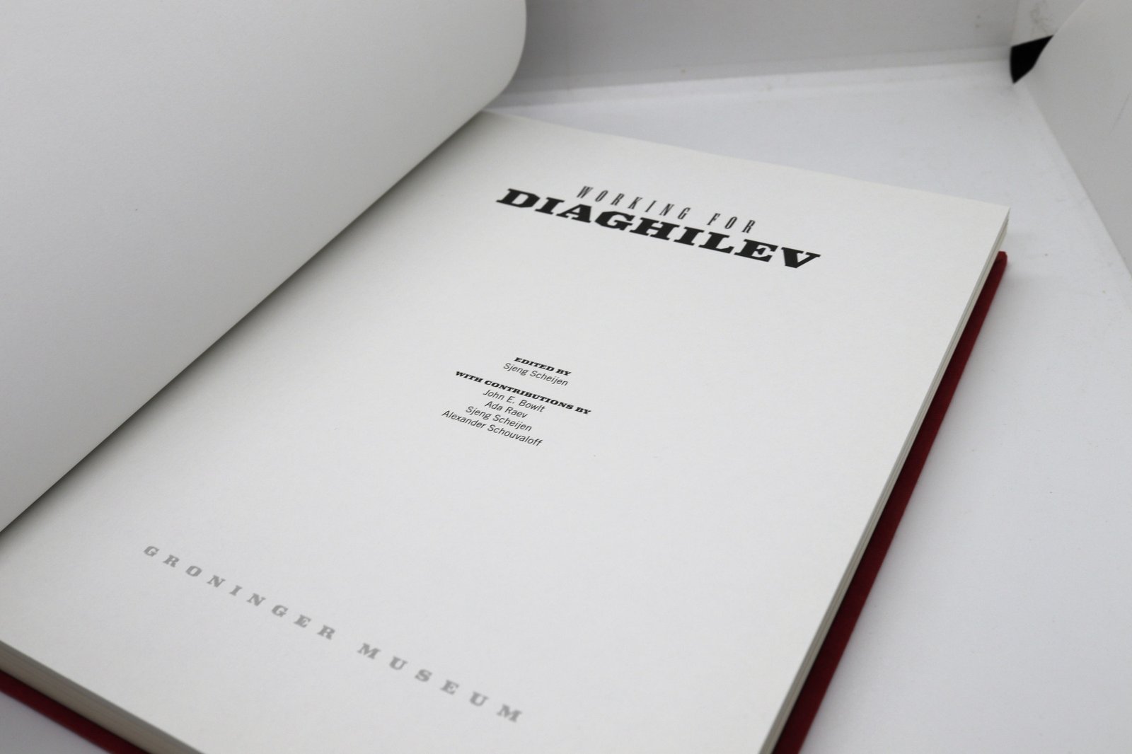 Working for Diaghilev - Hudson Fine Books