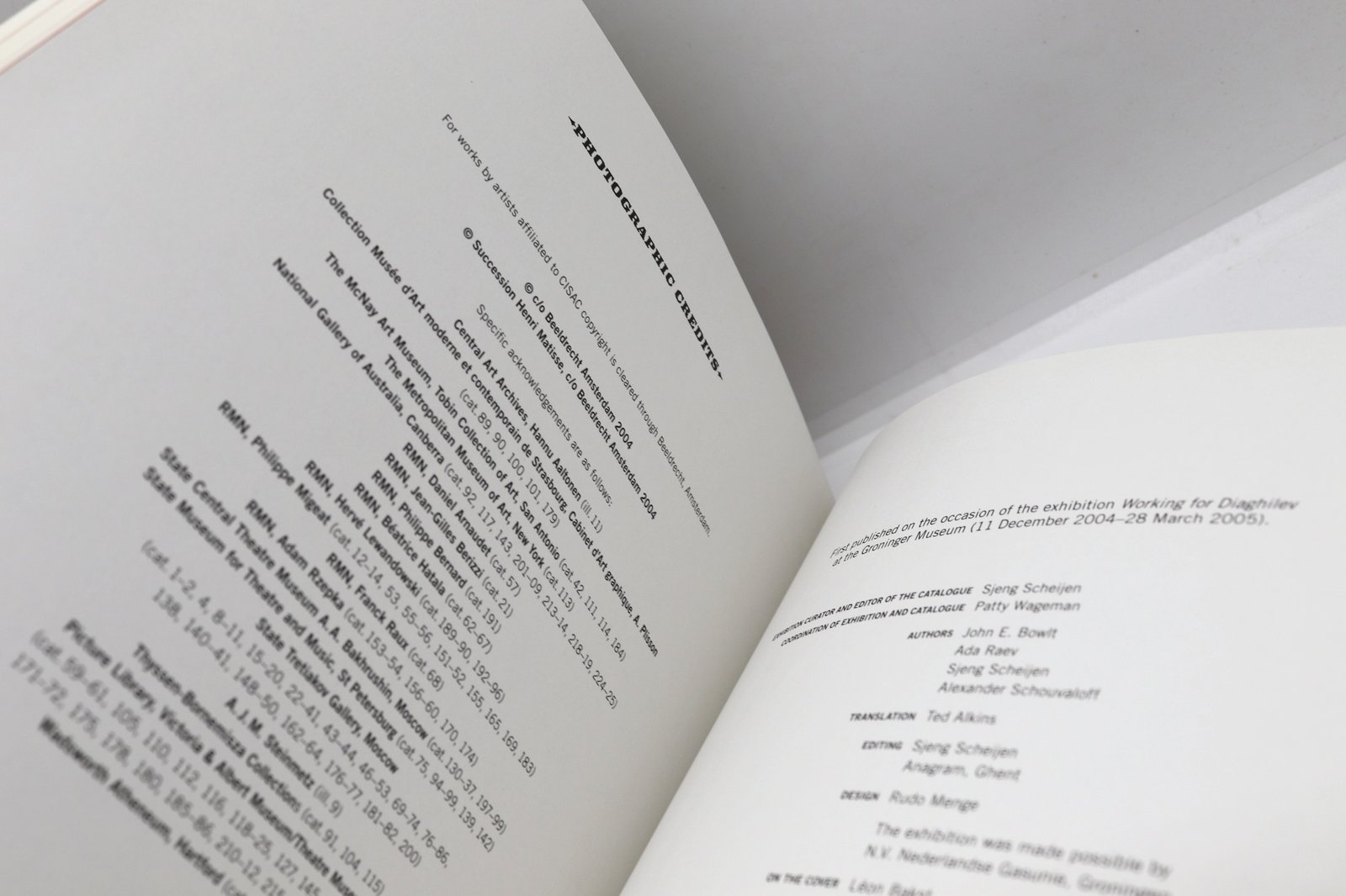 Working for Diaghilev - Hudson Fine Books