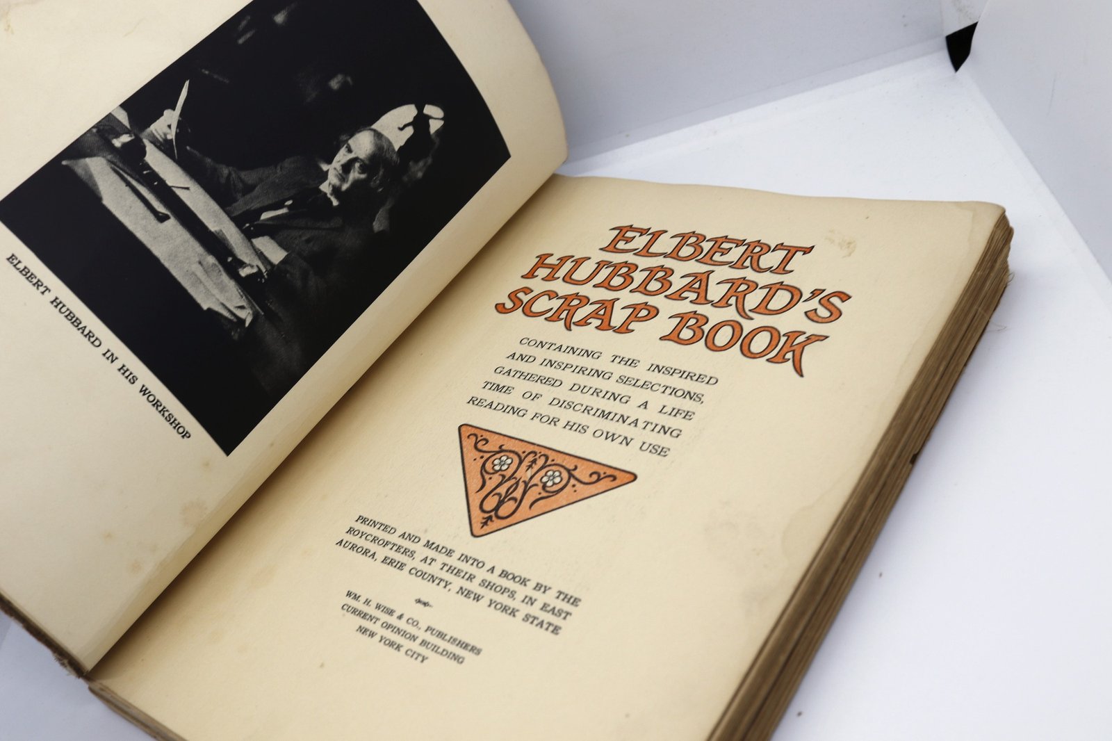 Elbert Hubbard's Scrap Book - Hudson Fine Books