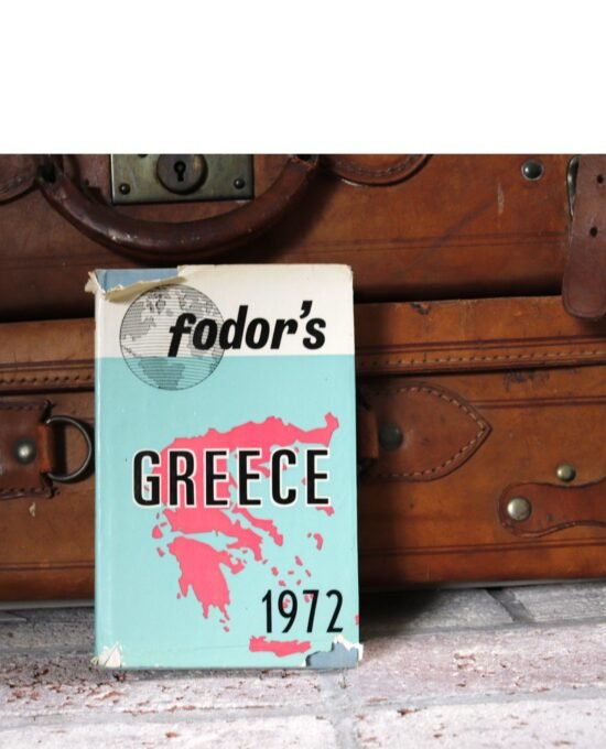 Fodor’s Greece 1972 — Vintage Hardcover Travel Guide