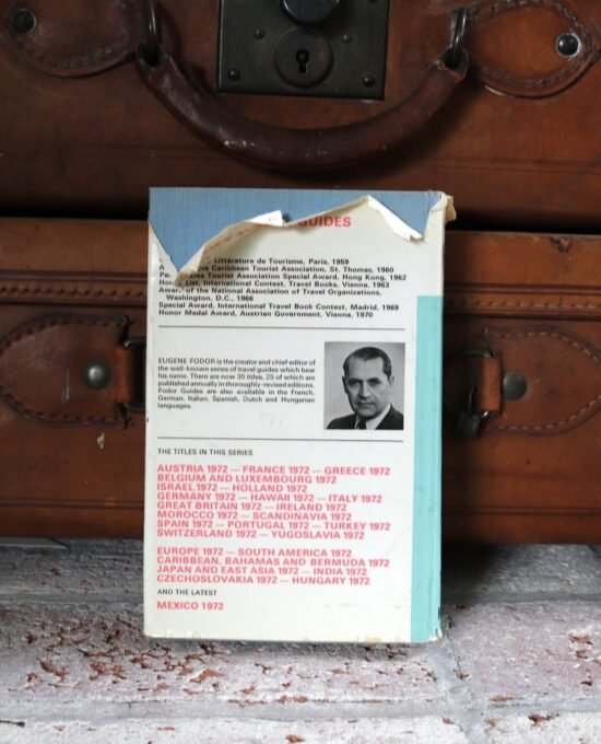 Fodor’s Greece 1972 — Vintage Hardcover Travel Guide