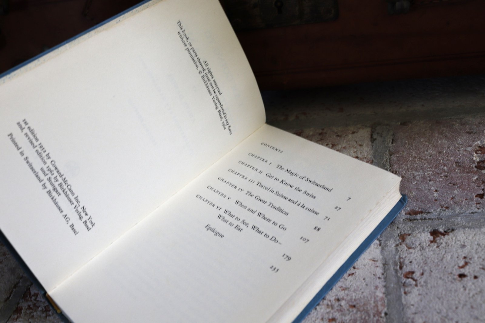 I Am Going to Switzerland - Hudson Fine Books