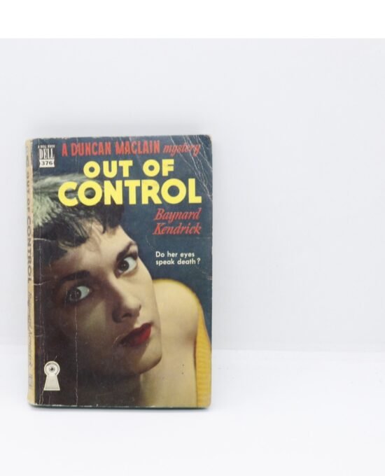 Out of Control — Baynard Kendrick, Dell Mapback 1950