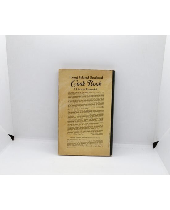 Long Island Seafood Cook Book — Frederick/Joyce, Dover 1971