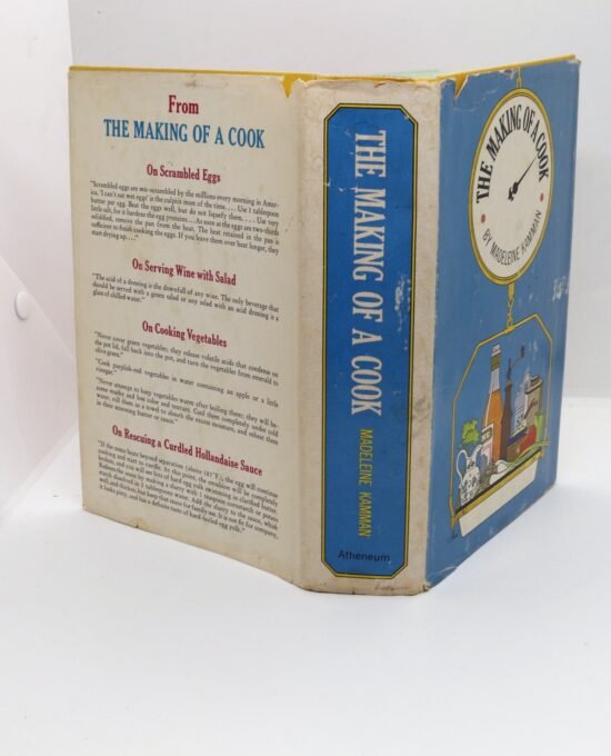 The Making of a Cook — Kamman, Atheneum 1971 Hardcover