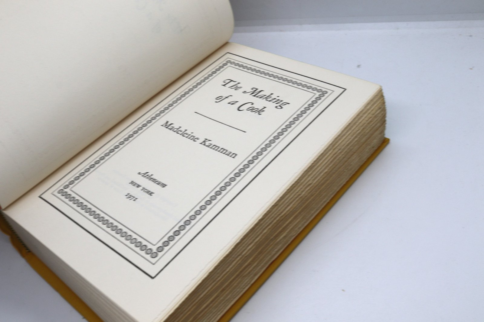 The Making of a Cook - Hudson Fine Books