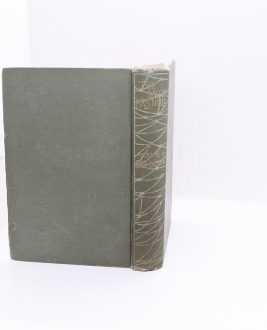 The Late Mrs. Null — Stockton, Scribner’s 1886 First Edition