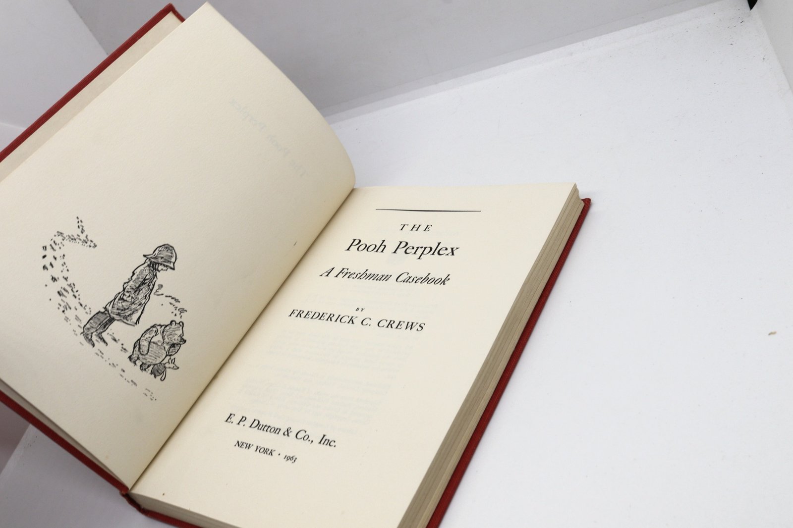 The Pooh Perplex: A Freshman Casebook - Hudson Fine Books