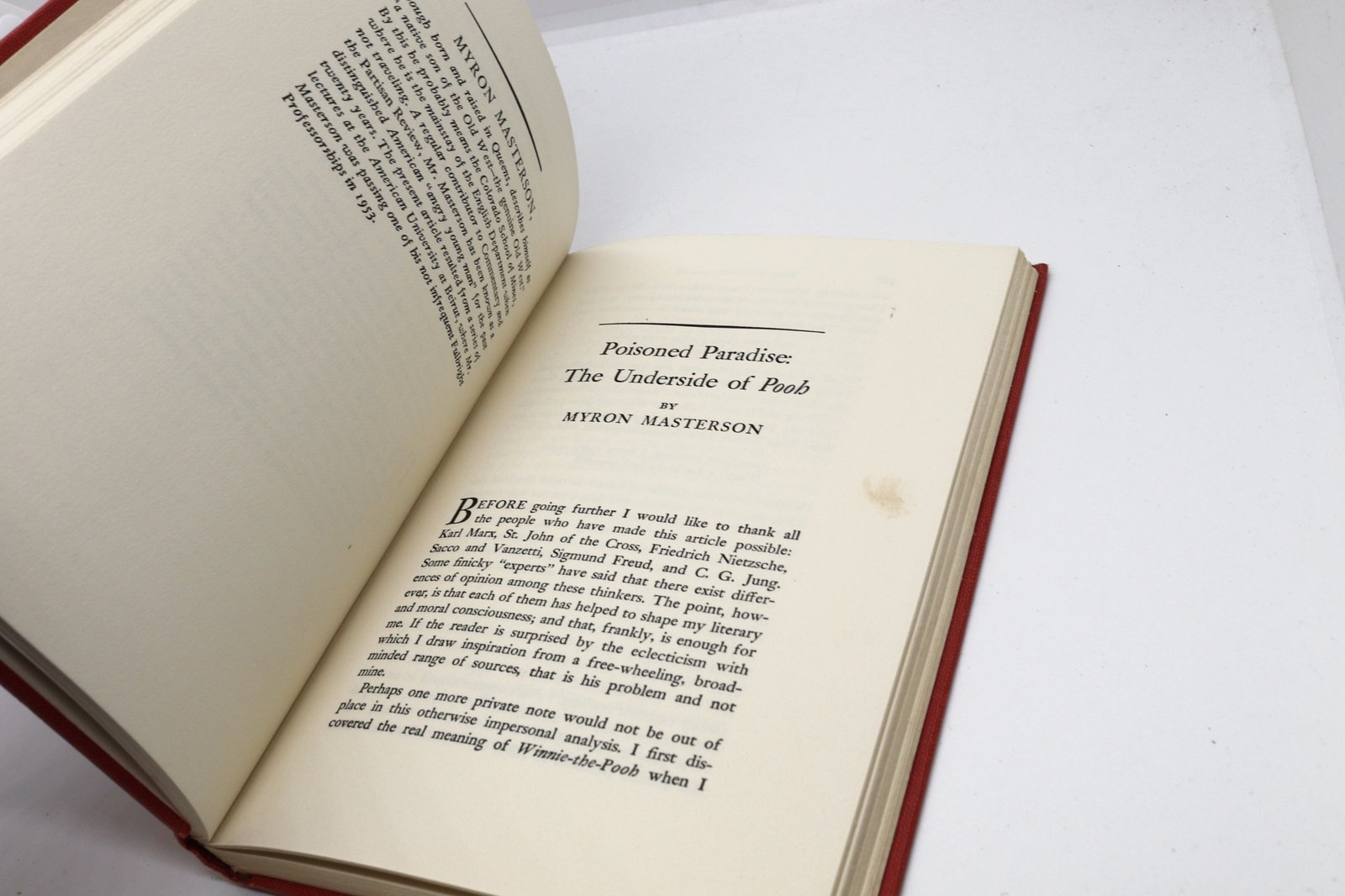 The Pooh Perplex: A Freshman Casebook - Hudson Fine Books