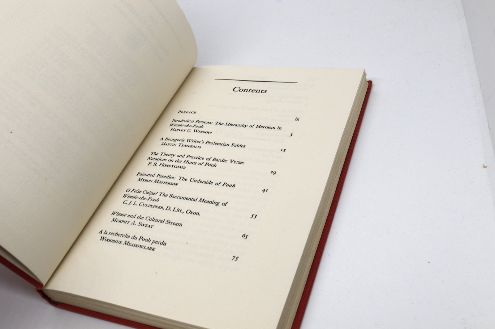 The Pooh Perplex: A Freshman Casebook - Hudson Fine Books